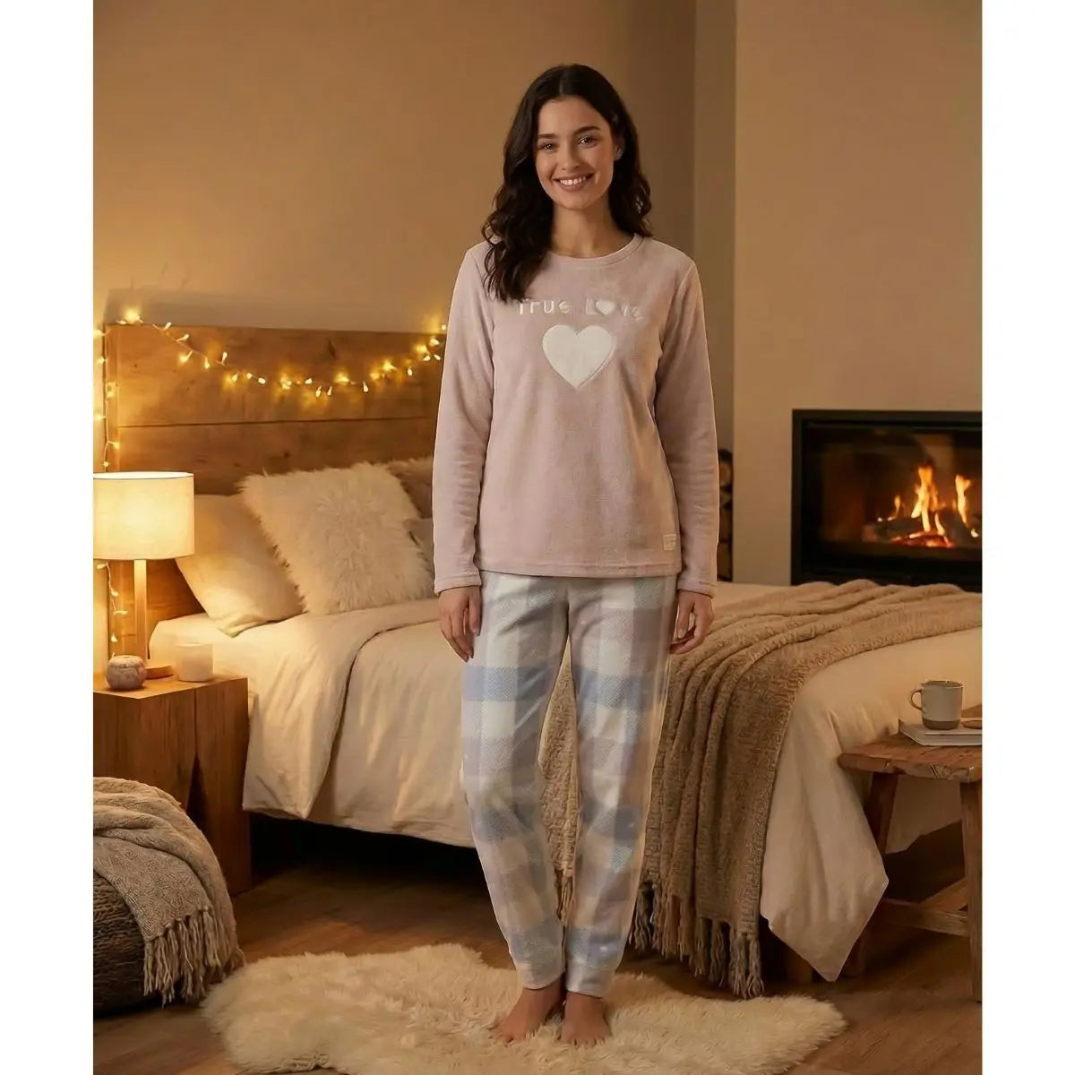 PIJAMA NIÑA-MUJER SPANDEX 8227 WATERLEMON