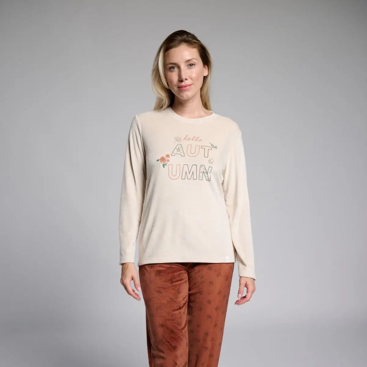 PIJAMA MUJER INVIERNO 26234 MUYDEMI
