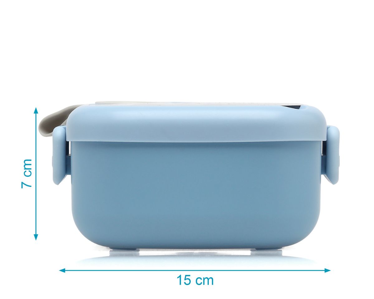 CAJA ALMUERZO BEBÉ 750ML 3536 AZUL KIOKIDS