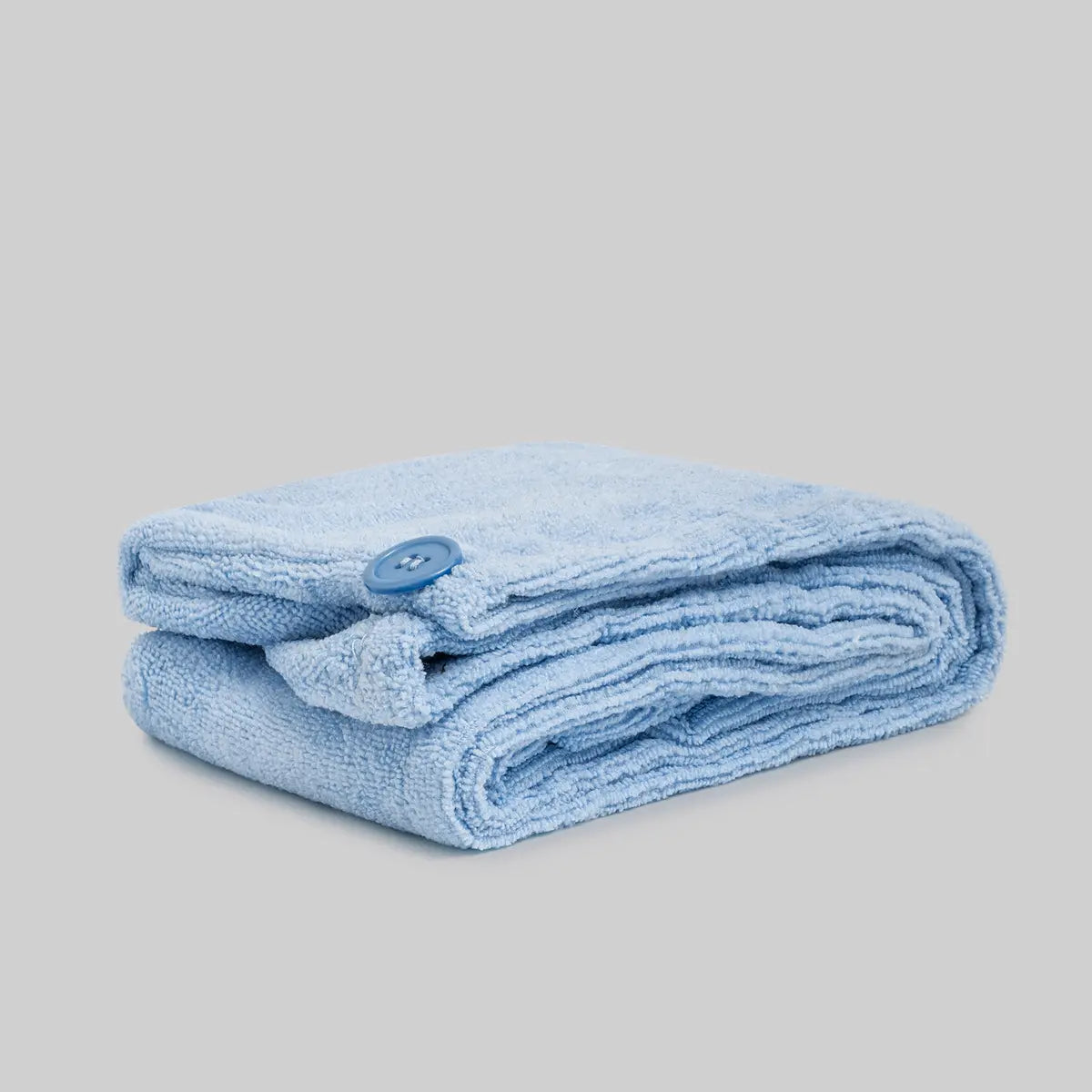 TURBANTE SECAPELO MICROFIBRA AZUL EDEN