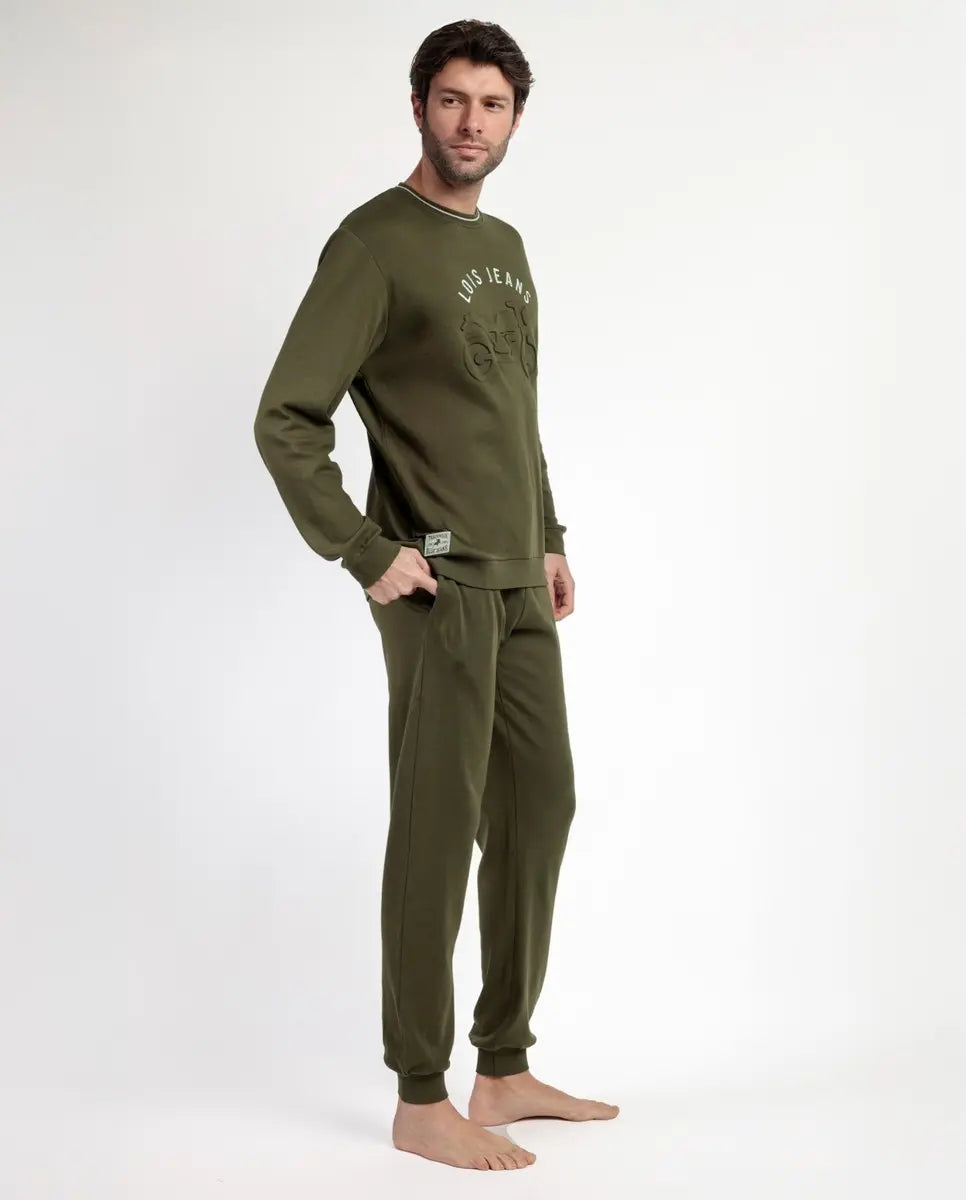 PIJAMA HOMBRE 63156 EMBOSSING LOIS