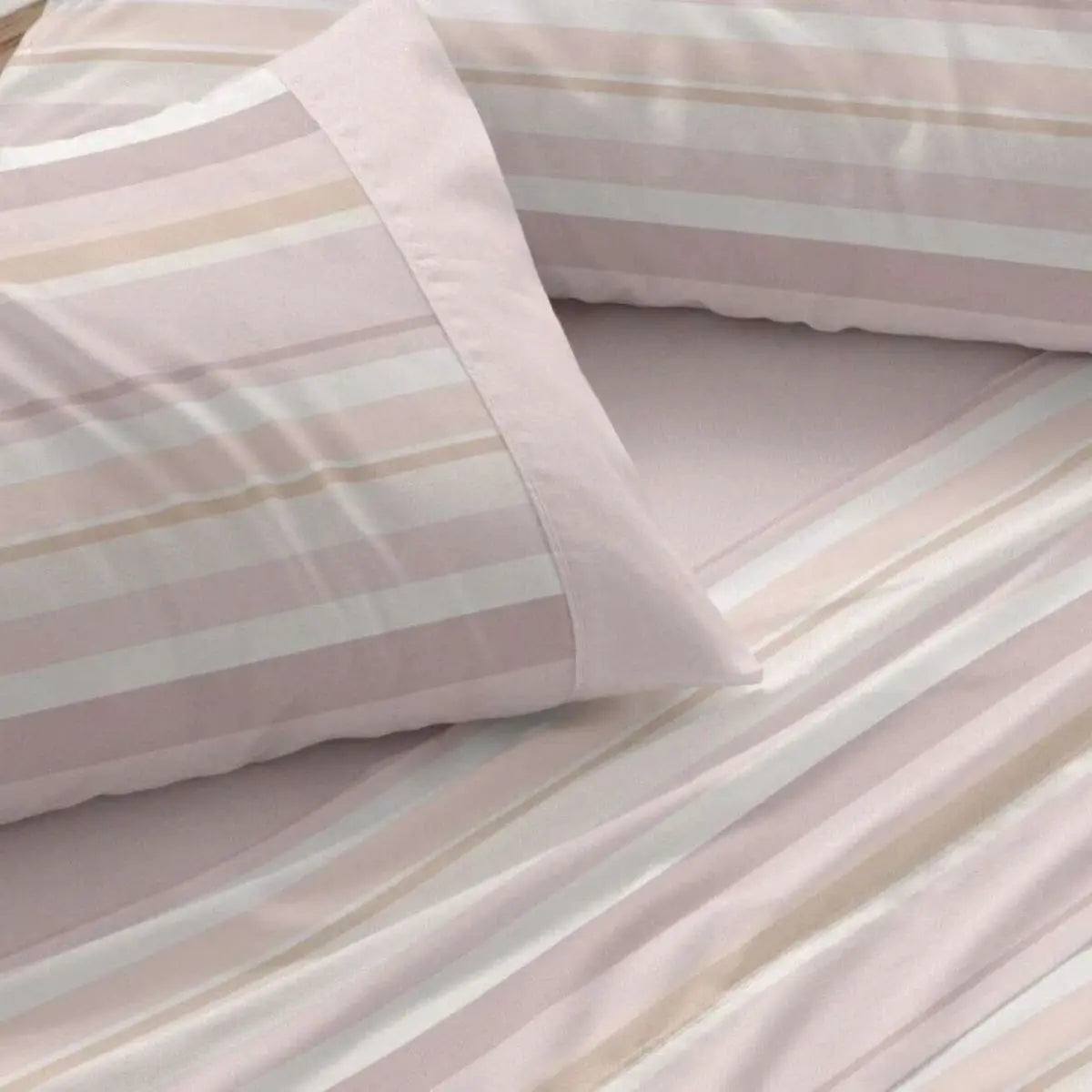 JUEGO DE SABANAS TELA 547 ROSA BURRITO BLANCO