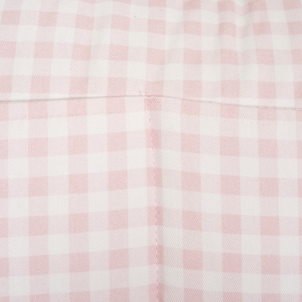 BOLSO MATERNAL VICHY ROSA DON ALGODÓN