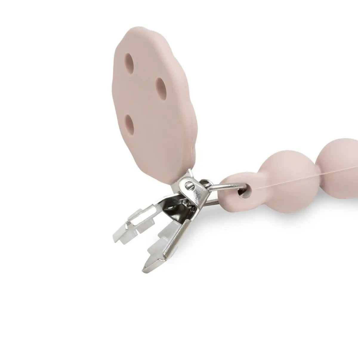TRIPTICO CUNA TELA CONEJITOS ABRAZOS PASACINTAS + BROCHE BCO/ROSA INTERBABY