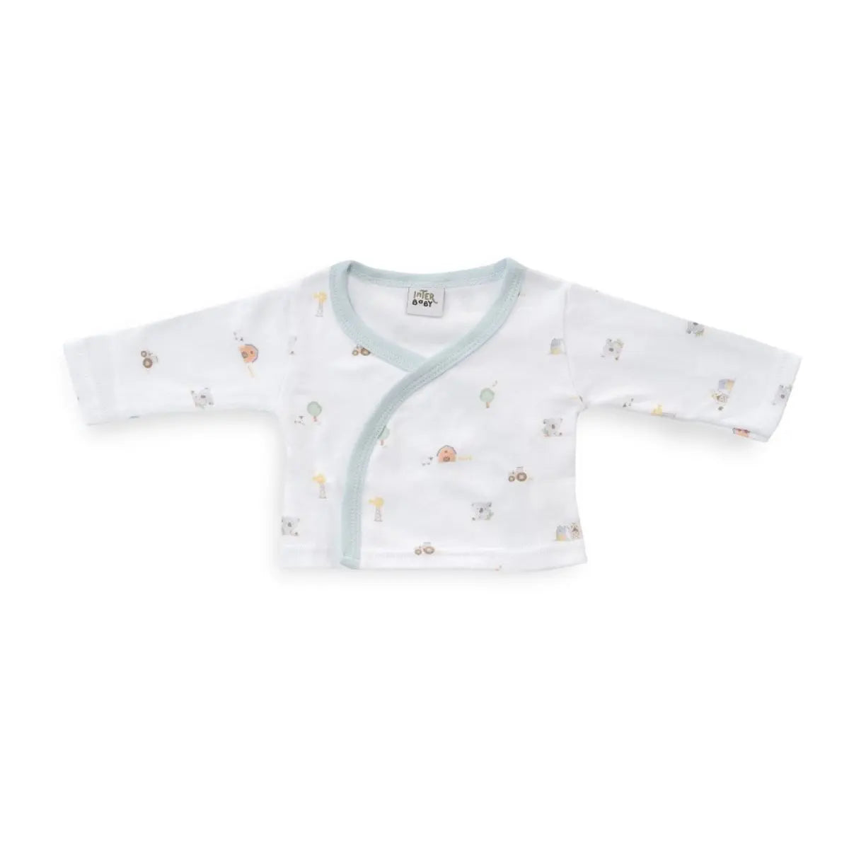 SET REGALO 5 PIEZAS ALGODON GRANJA KOALA VERDE INTERBABY