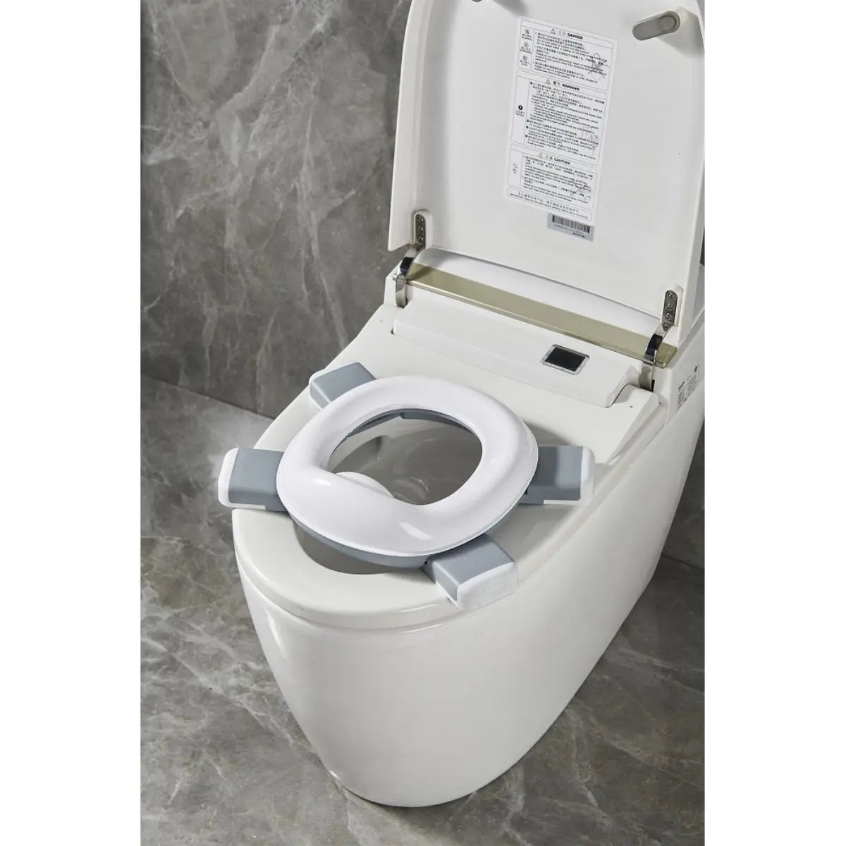 BABY WC REDUCTOR BCO/GRIS INTERBABY