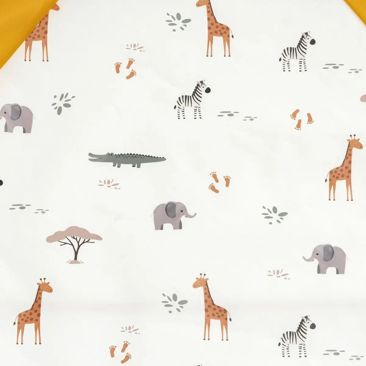 BABERO CON MANGAS ESTAMPADO SAVANNA BEIGE INTERBABY