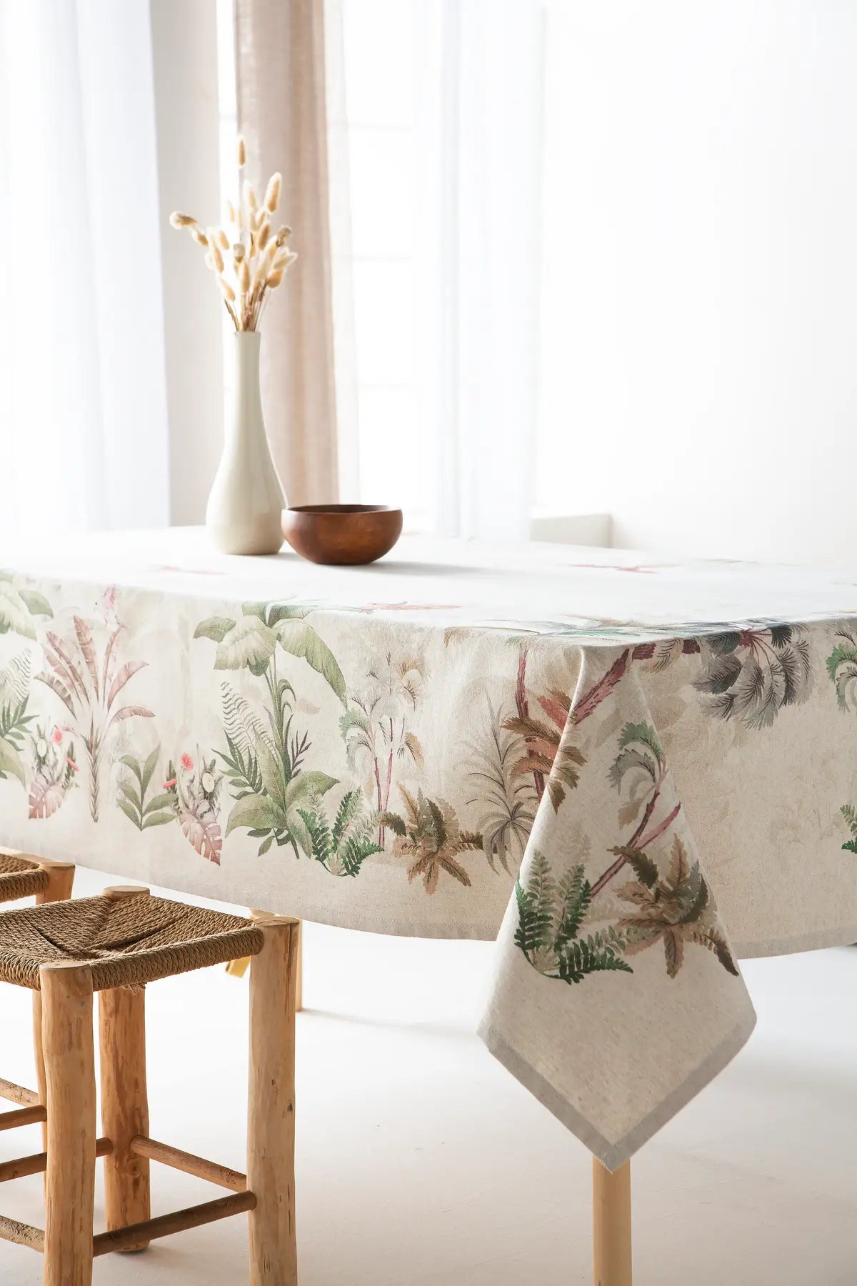 MANTEL DIGITAL NASAU SARGA ANTIMANCHAS C/4 CASTILLA TEXTIL