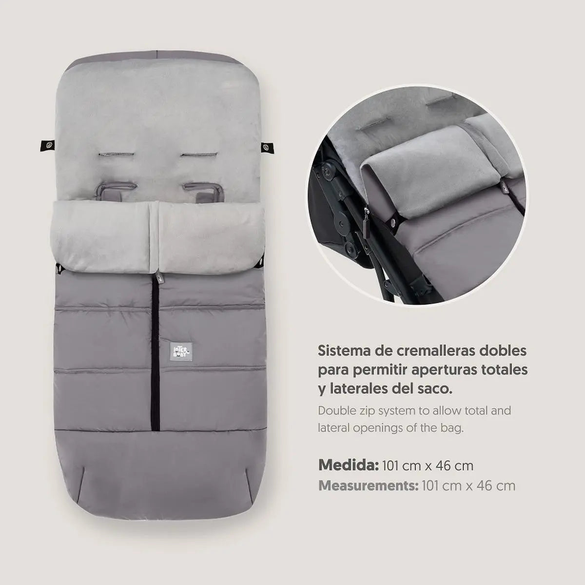 SACO UNIVERSAL 10024 GRIS INTERBABY