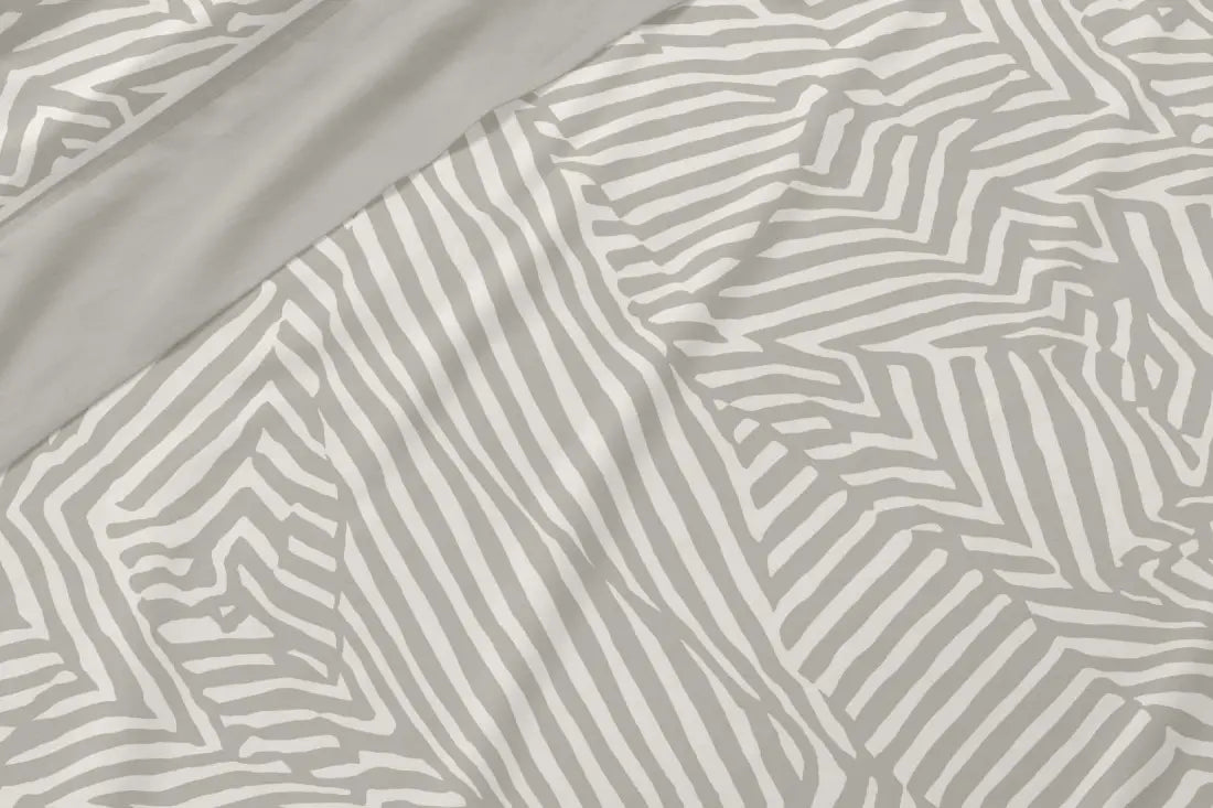 JUEGO DE SABANAS TELA 051 SALVIA BURRITO BLANCO