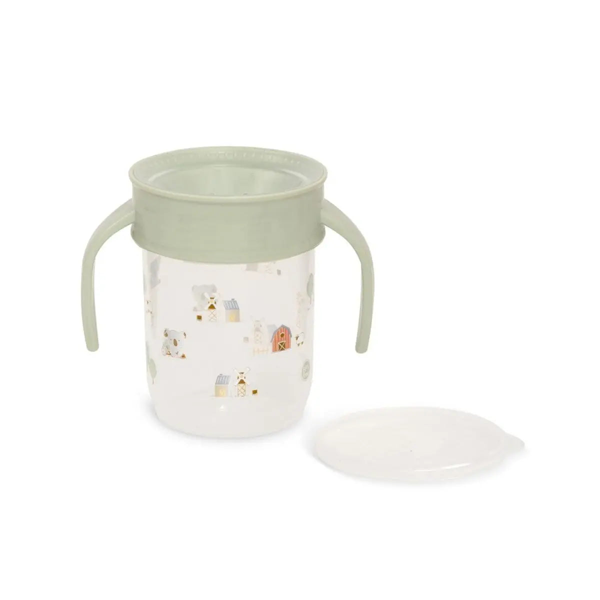 VASO ANTIGOTEO APRENDIZAJE MODELO GRANJA KOALA VERDE INTERBABY