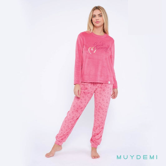 PIJAMA MUJER INVIERNO 592042 MUYDEMI