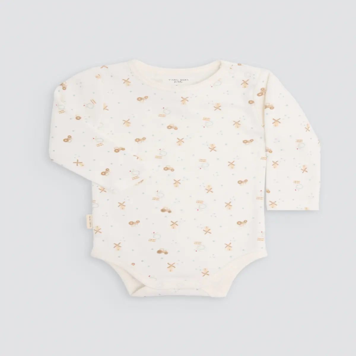 BODY BEBÉ MANGA LARGA 25638 PACK DE 2 YSABEL MORA