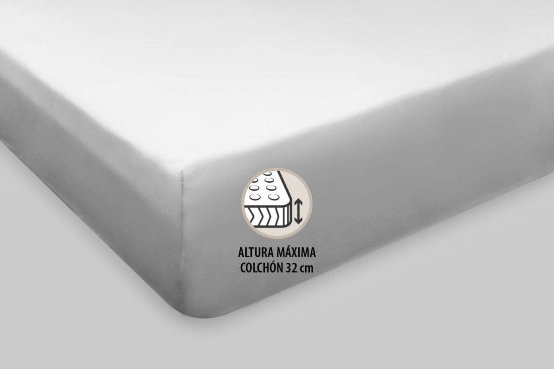JUEGO DE SABANAS TELA 141 ARCILLA BURRITO BLANCO