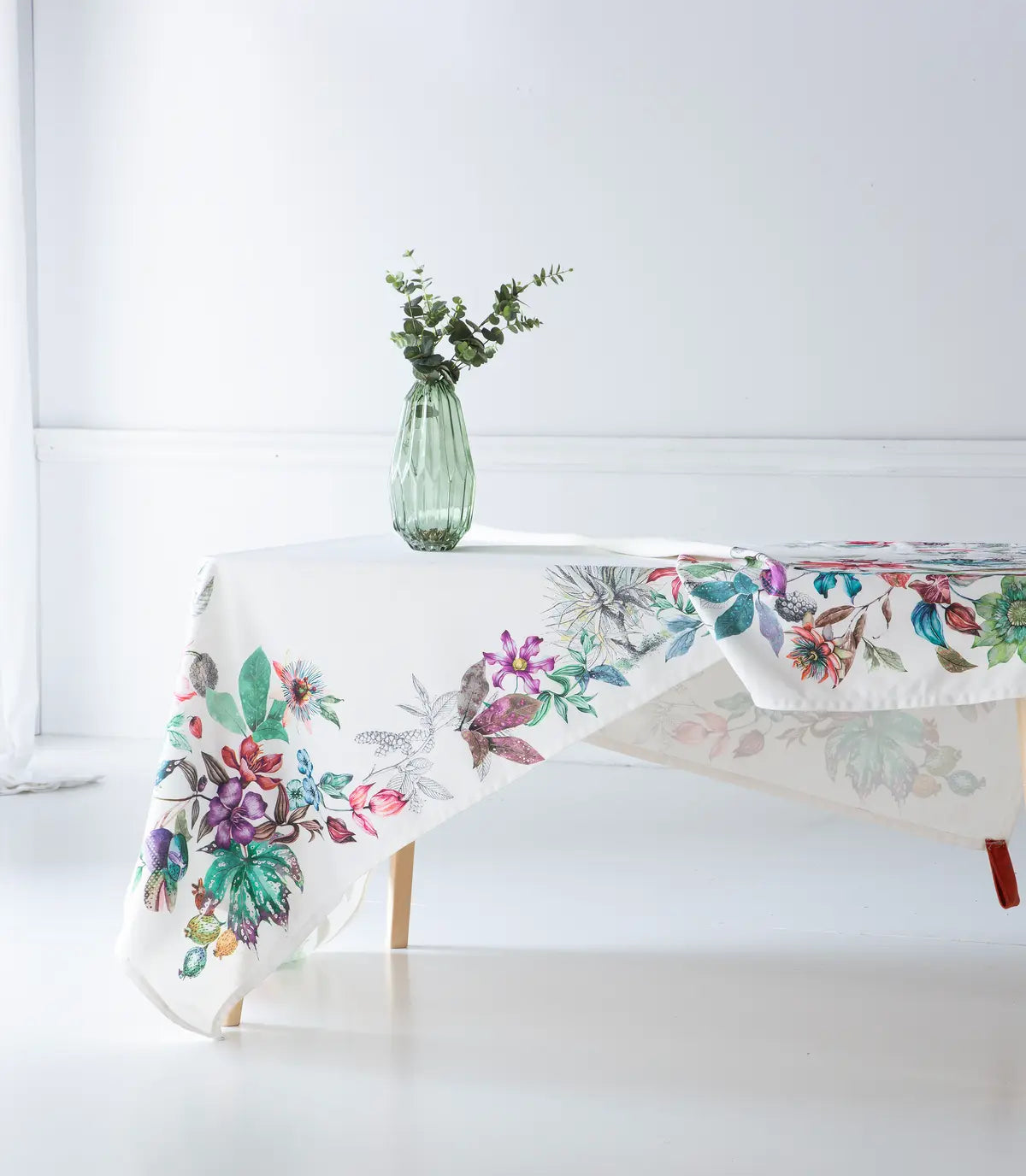 MANTEL DIGITAL DOLCE BLANCO SARGA ANTIMANCHAS CASTILLA TEXTIL