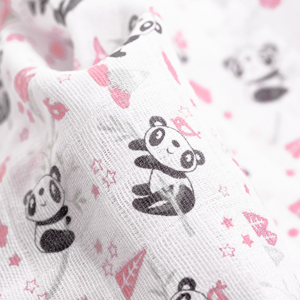 PACK 3 GASAS 80X80 PARACAIDISTA ROSA INTERBABY
