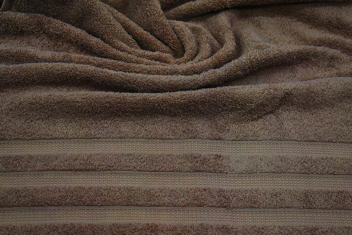 TOALLA RIZO AMERICANO PREMIUM MARRON VIDAL HOME